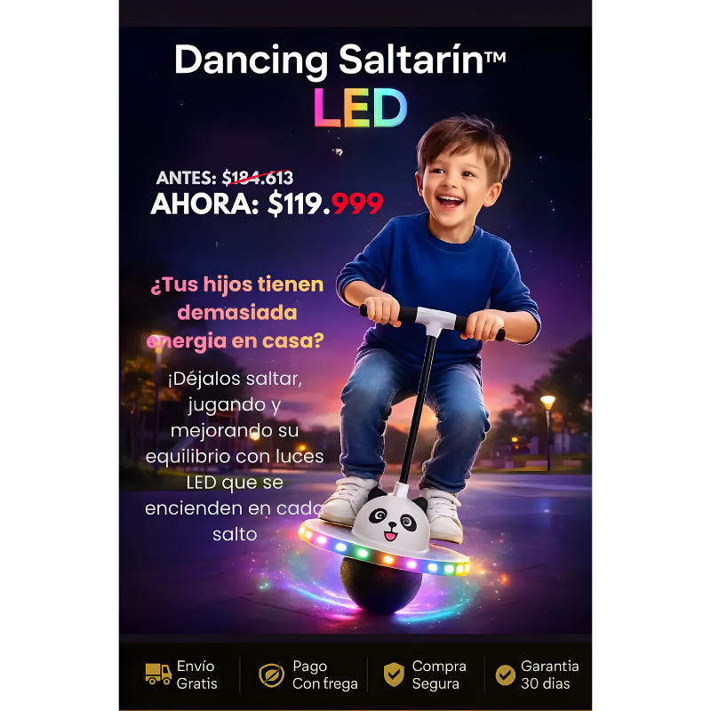 🎄🔥 Dancing Saltarín™ – ¡La Pelota Saltarina MÁS Viral de TikTok con 40% OFF!⭐