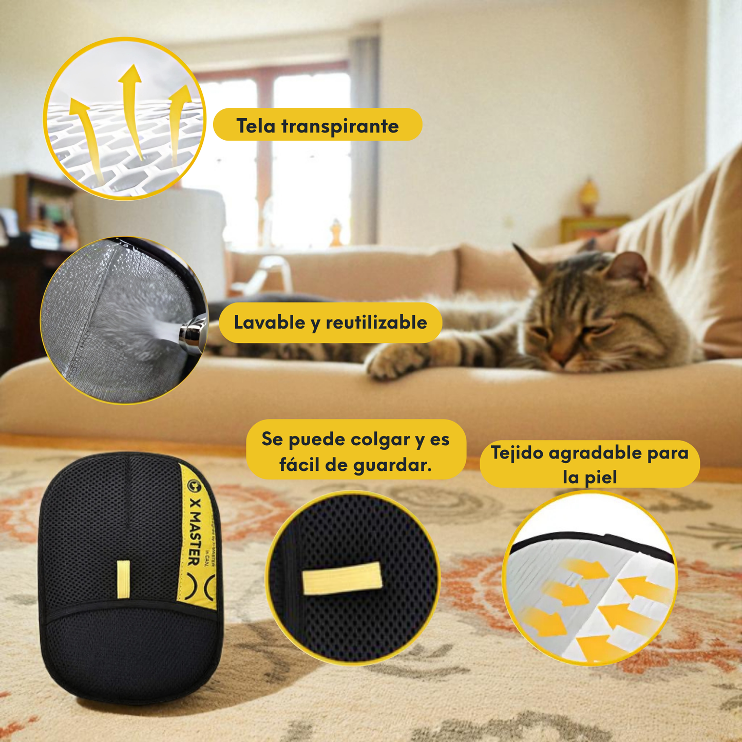 LintPaw® - Guante Mágico Quitapelos